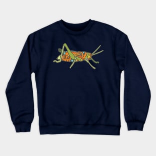 Colorful Grasshopper Crewneck Sweatshirt